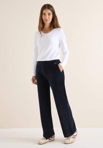 CECIL Loose fit Pants in Blue