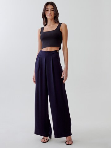 Tussah - Pierna ancha Pantalón 'Xena' en azul