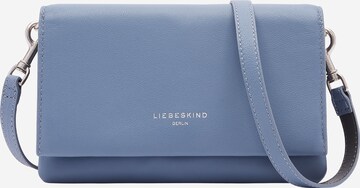 Liebeskind Berlin Clutch 'Elouise' in Blauw: voorkant