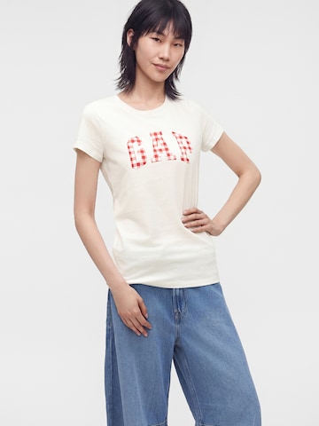 GAP Μπλουζάκι 'CLASSIC' σε λευκό