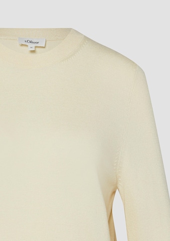 s.Oliver Pulóver - bézs