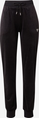 GUESS Tapered Sporthose in Schwarz: predná strana