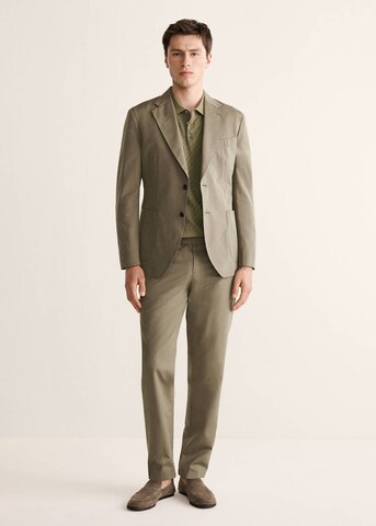 MANGO MAN Regular fit Suit Jacket 'Eden' in Green