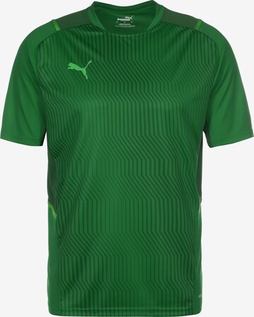 PUMA Tricot 'TeamCup' in Groen: voorkant