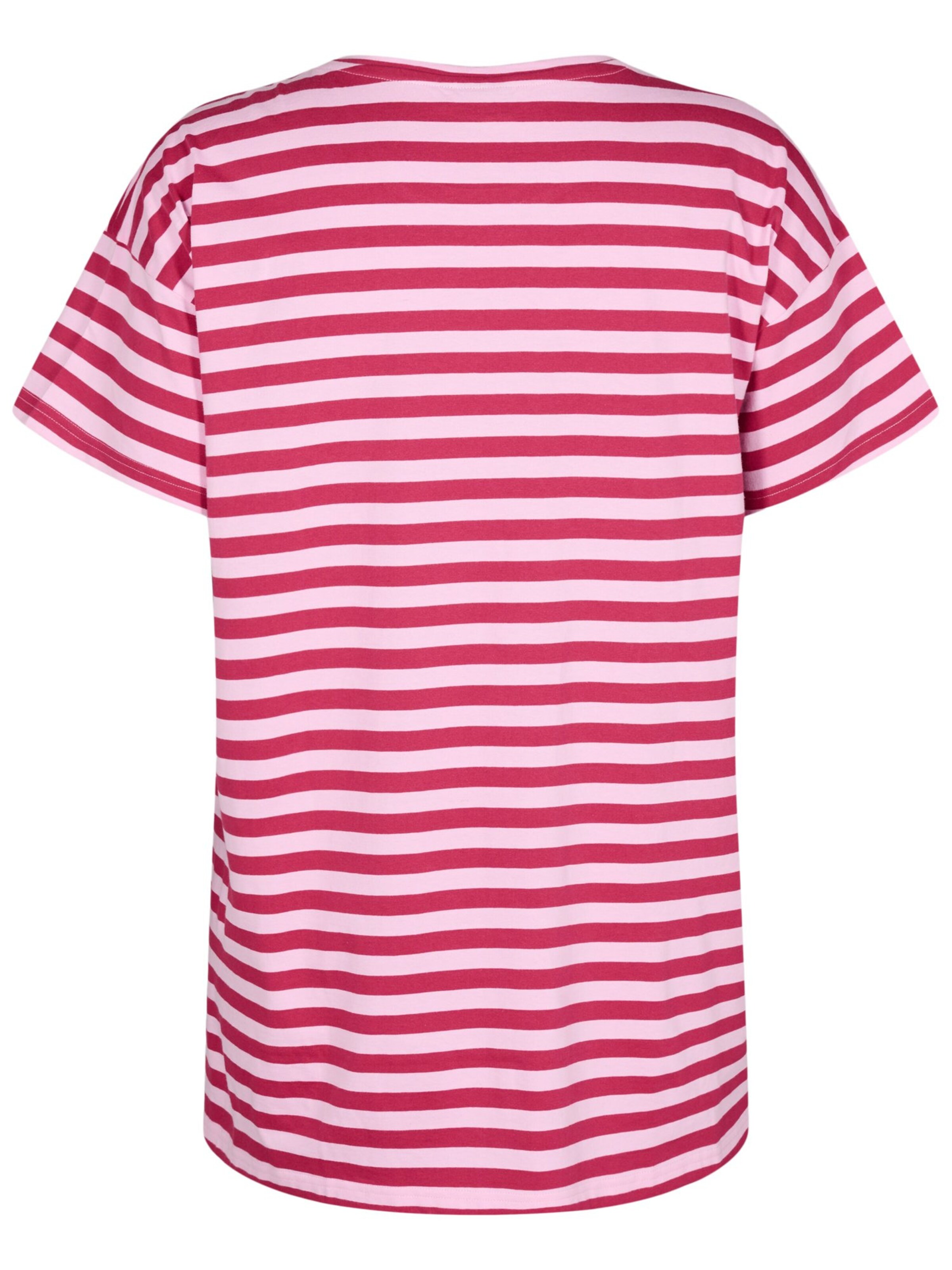 Zizzi Koszulka do spania 'MSIV' w kolorze fioletowy