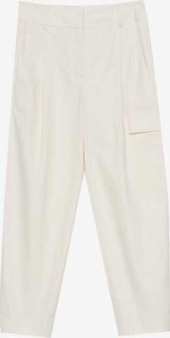 Someday Loose fit Pleat-Front Pants 'Chargo' in Beige: front