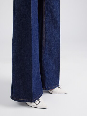 Lauren Ralph Lauren Bootcut Džíny – modrá