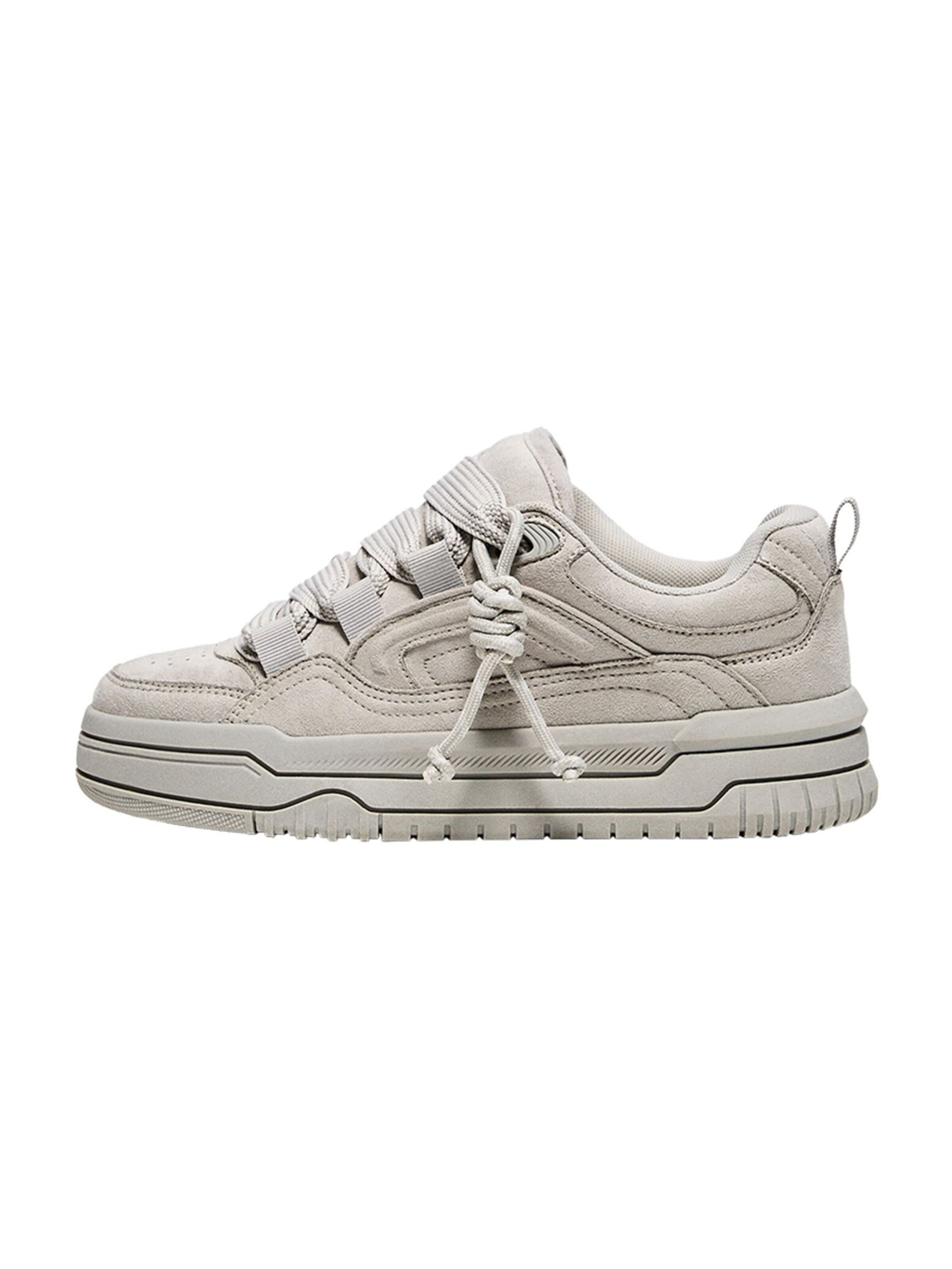 Sneaker bassa di Bershka in grigio