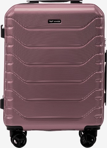 WINGS Trolleys 'PEAFOWL' in Pink: Vorderseite