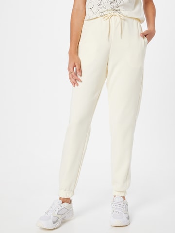 PIECES Tapered Broek 'CHILLI' in Beige: voorkant