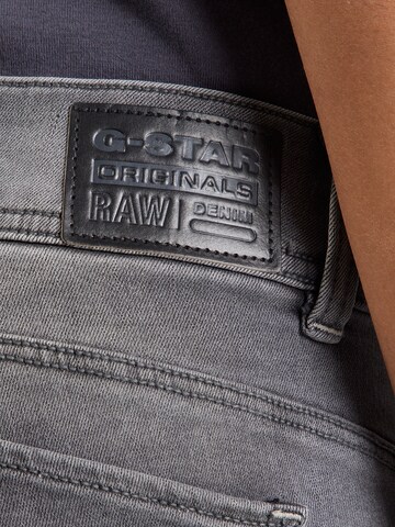 G-STAR Bootcut Džínsy 'Midge' - Sivá