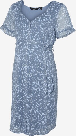 Vero Moda Maternity Kleid in Blau: predná strana