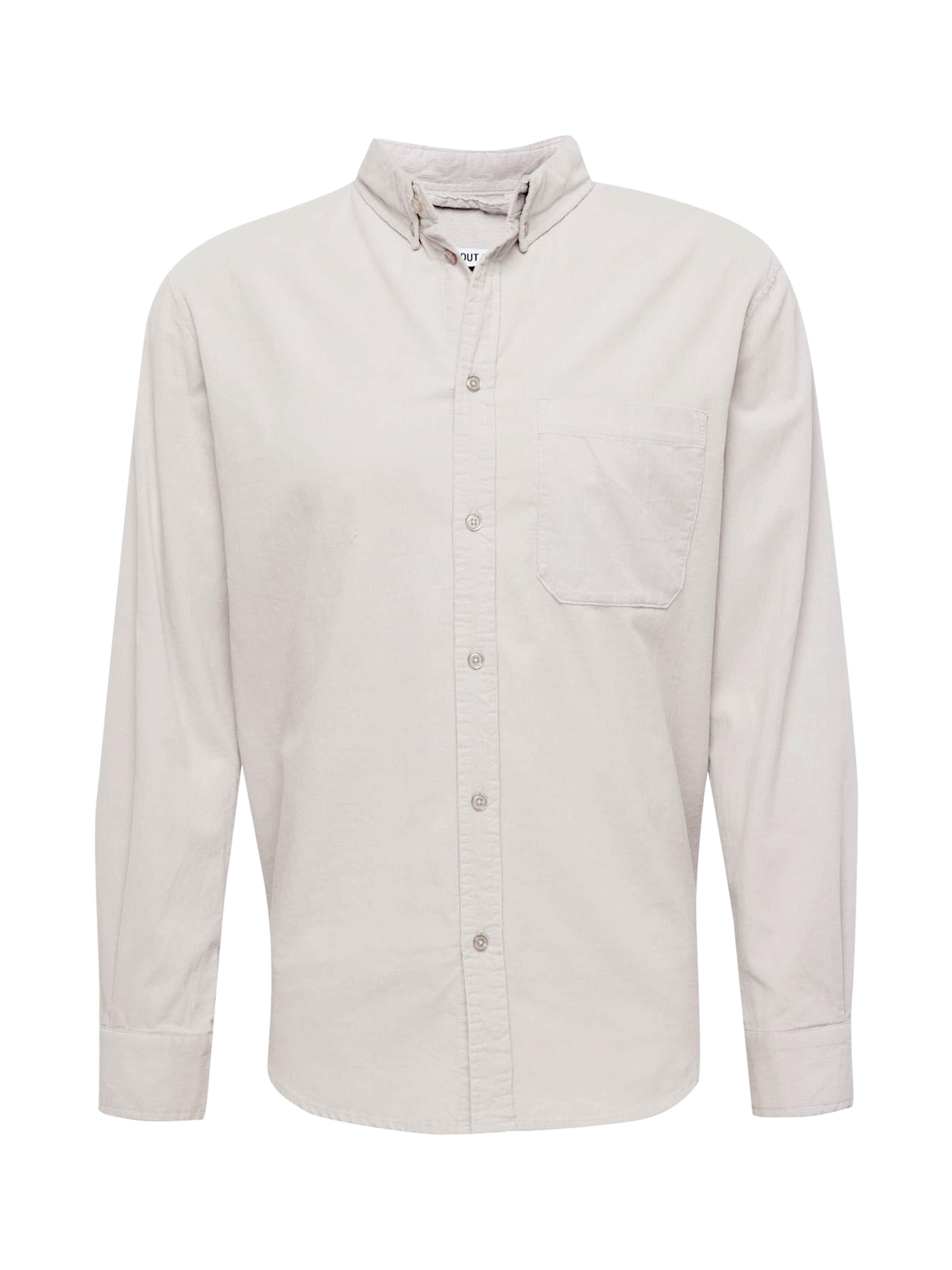 Camicia 'Hamza' di ABOUT YOU in grigio: frontale