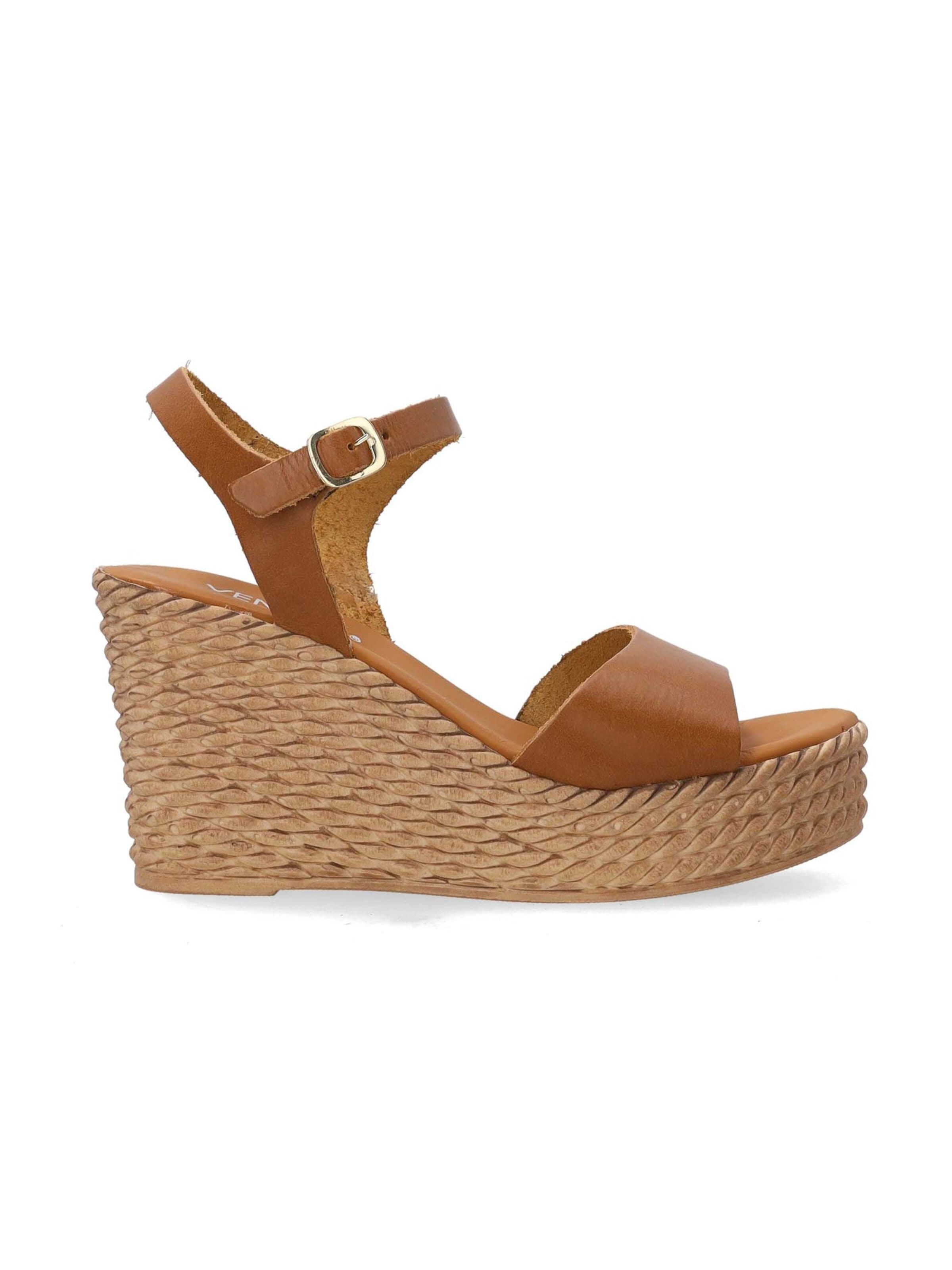 VENEZIA Sandals 'Venezia' in Brown: front