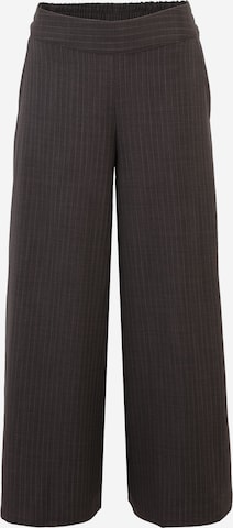 JDY Petite Wide Leg Housut 'JDYARA' värissä harmaa: etupuoli