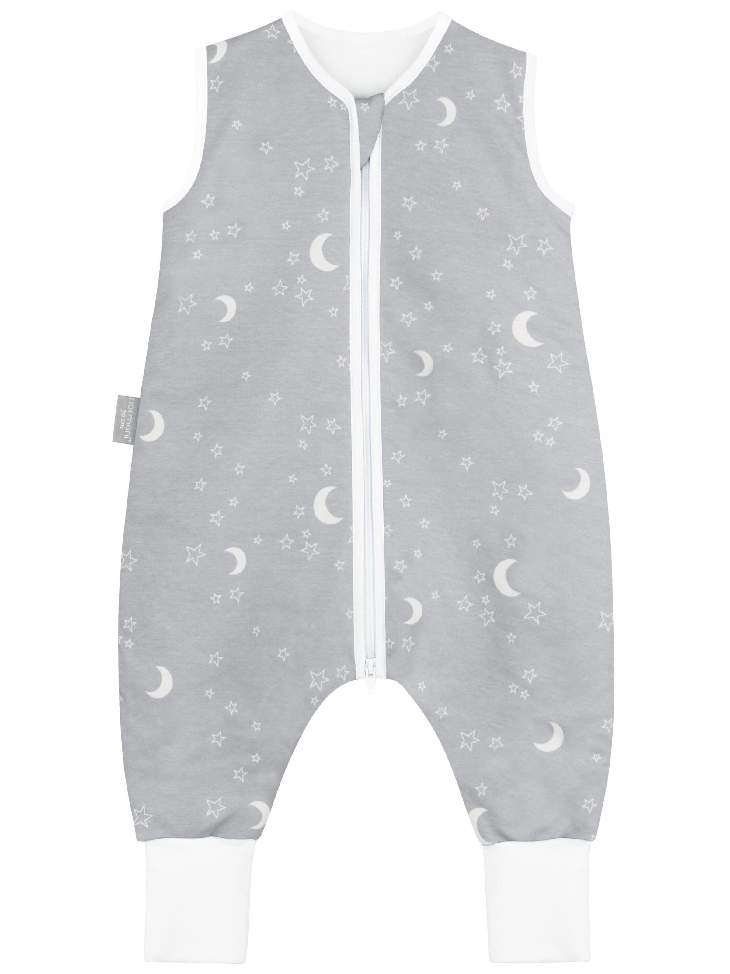 normani Schlafsack 'Nanao' in Grau: Vorderseite