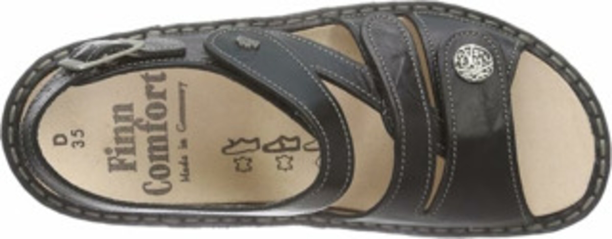 Finn Comfort Sandalen in Zwart