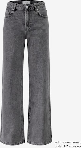 RÆRE by Lorena Rae Wide leg Jeans 'Tilda' in Grijs: voorkant