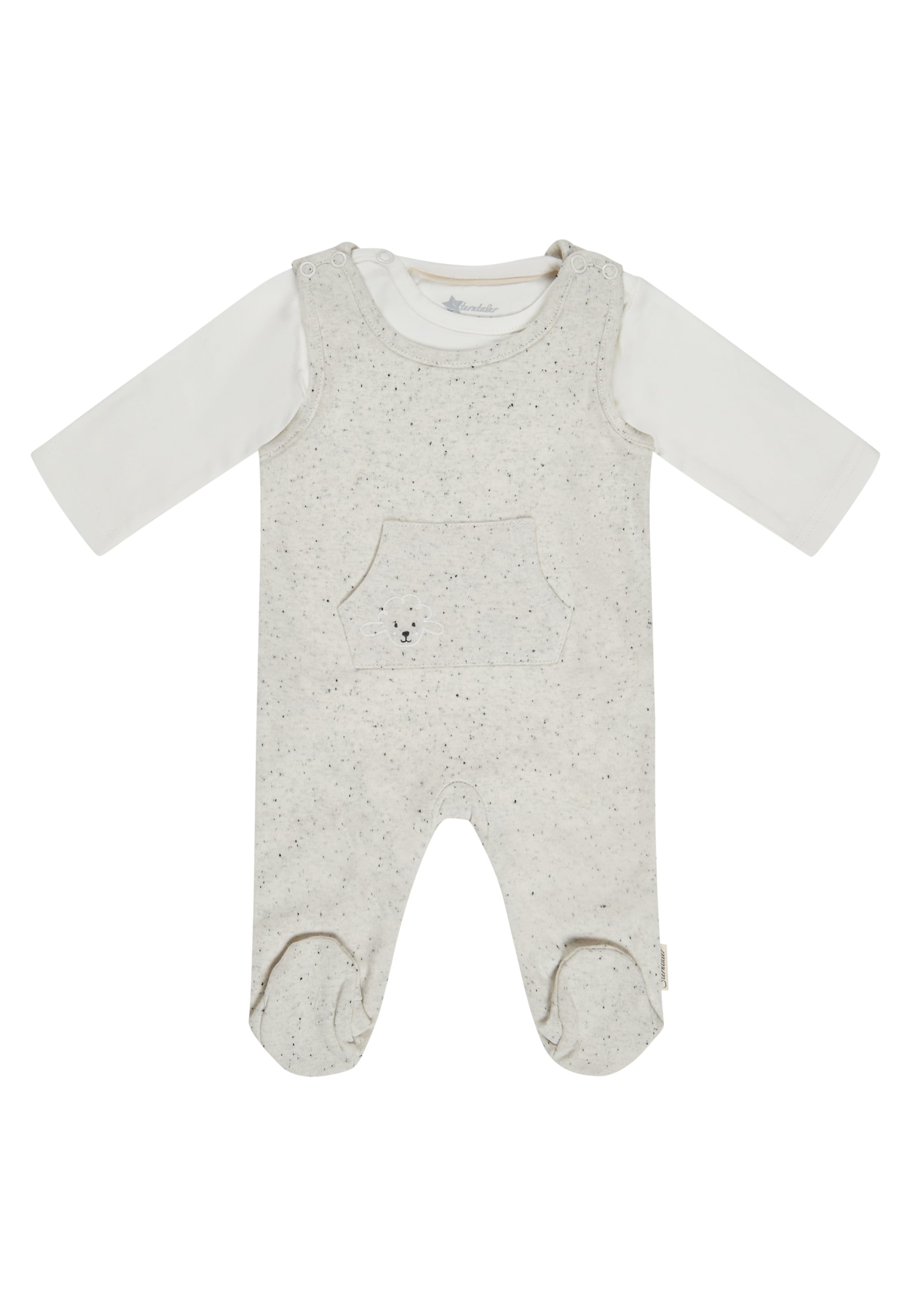 STERNTALER Romper/Bodysuit in Grey: front
