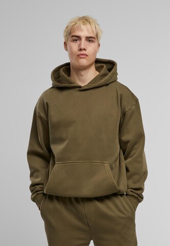 Urban Classics - Sweatshirt em castanho: frente