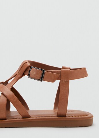 MANGO KIDS Sandals 'Aura' in Brown