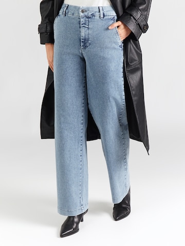 zils NÜMPH Vaļīgs piegriezums Džinsi 'AMBER': no priekšpuses