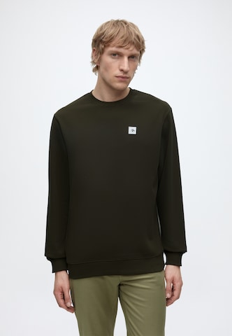 Sweat-shirt 'Seasonal Core' SCOTCH & SODA en vert : devant