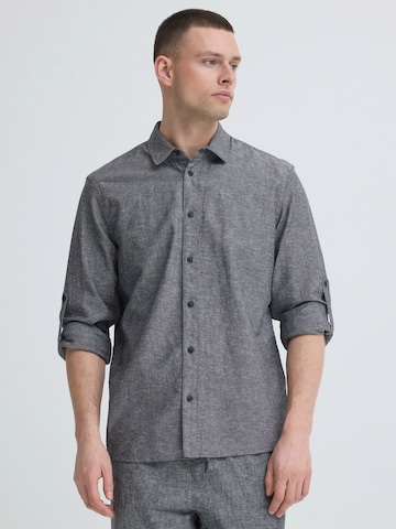 BLEND Regular fit Button Up Shirt 'BHAban' in Black: front