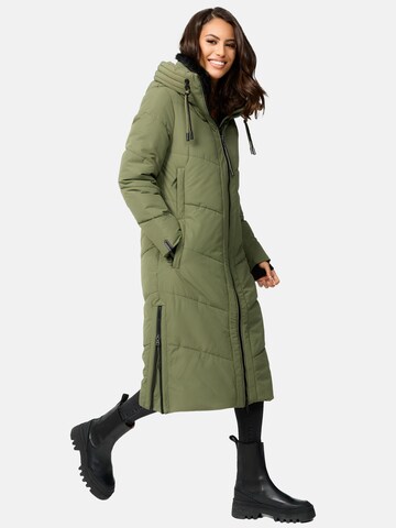 MARIKOO Winter coat 'Nadaree XVI' in Green