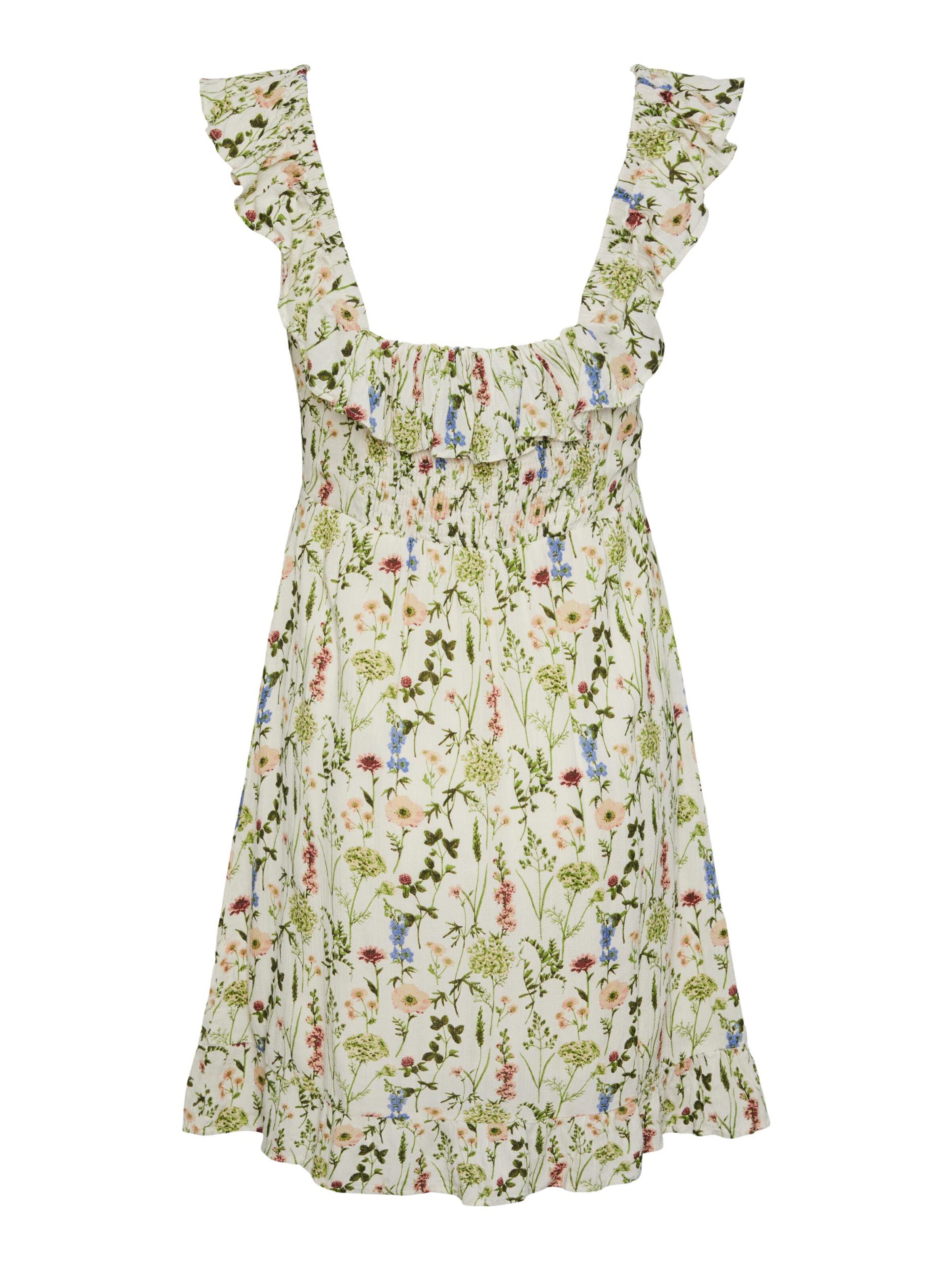 PIECES Letní šaty 'Lydia' – béžová