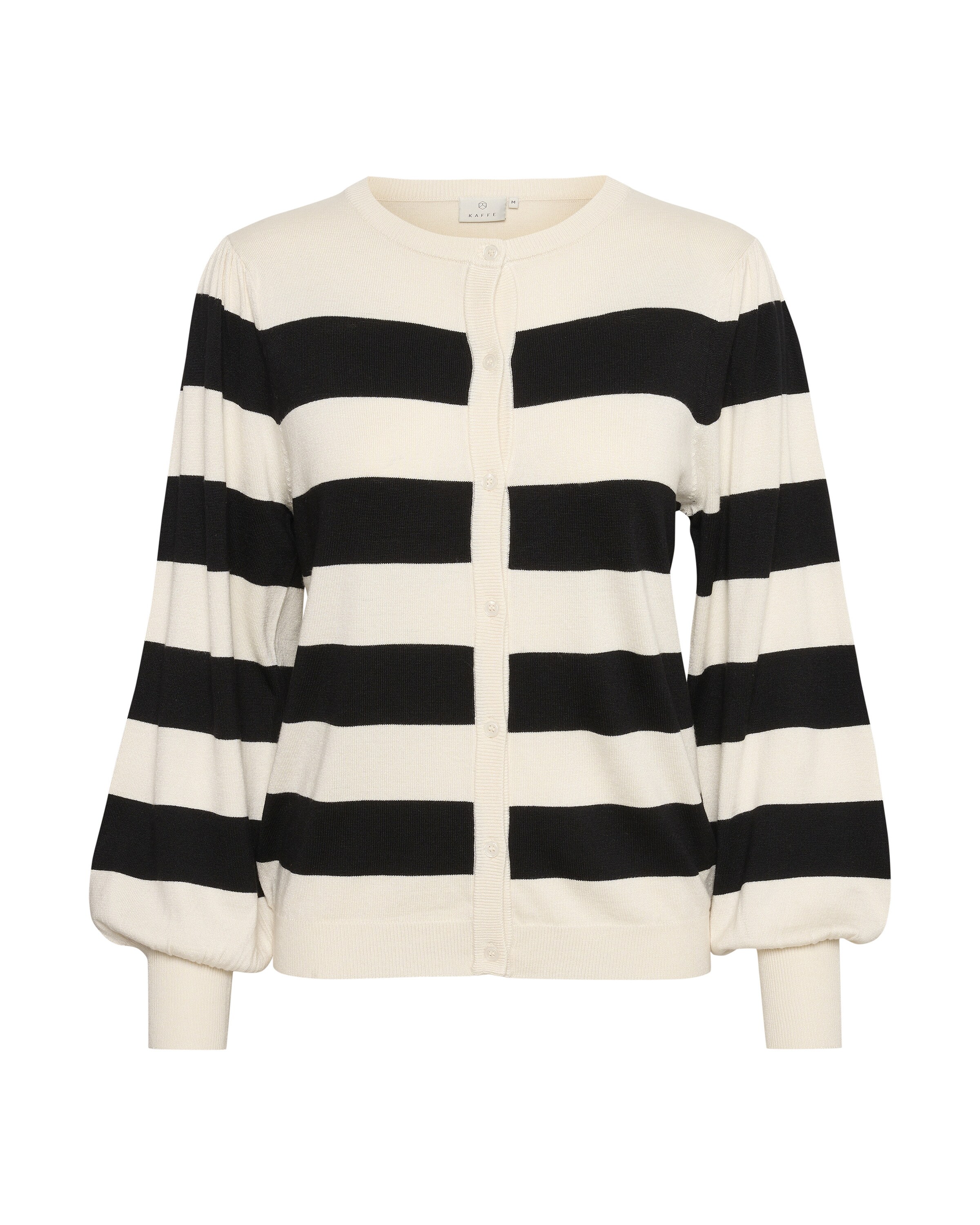 melns Kaffe Adīta jaka 'Lizza': no priekšpuses