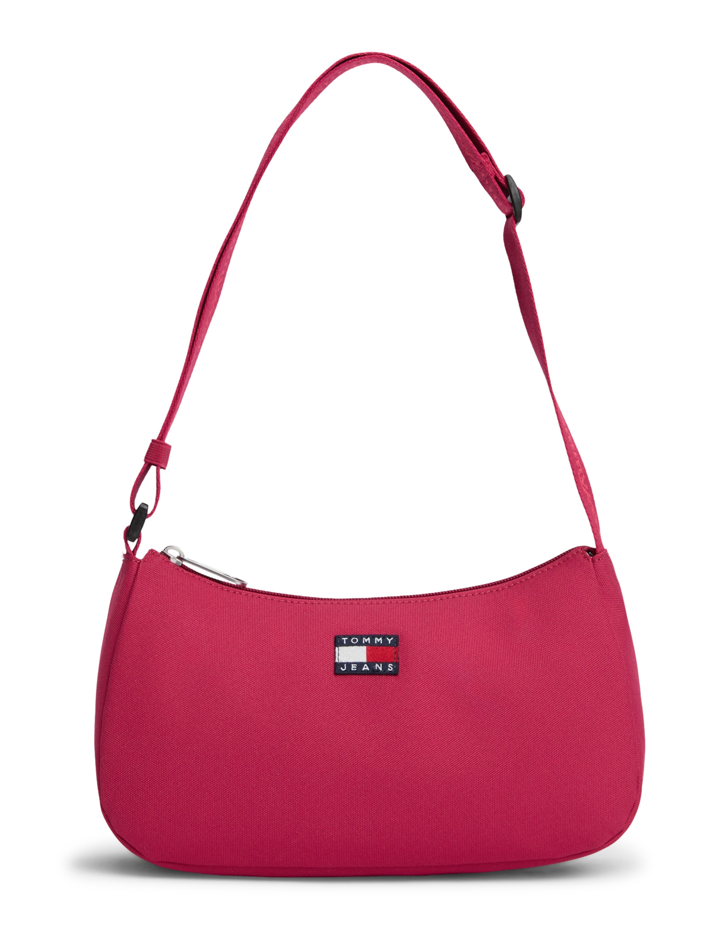 Tommy Jeans Schultertasche 'ESS DAILY' in Pink: Vorderseite