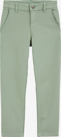 žalia WE Fashion Prigludęs Kelnės: priekis