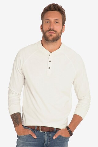 T-Shirt JP1880 en blanc : devant