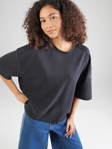 T-shirt ADIDAS ORIGINALS en noir : devant