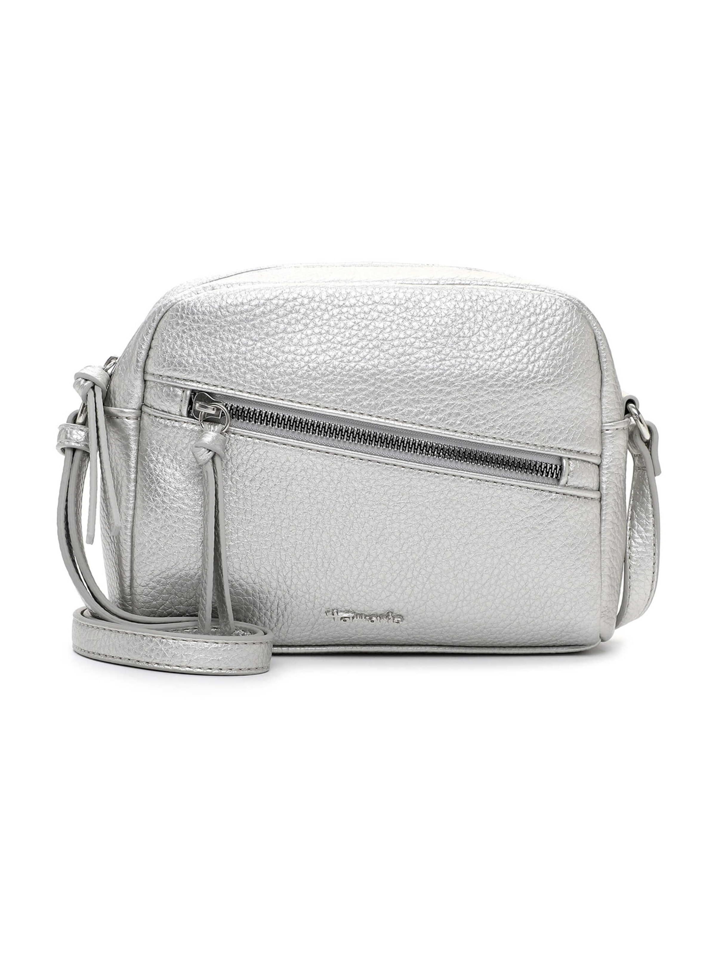 Tamaris Τσάντα ώμου 'Alessia' σε ασημί: μπροστά