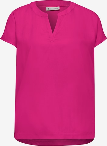 STREET ONE Blouse in Pink: front