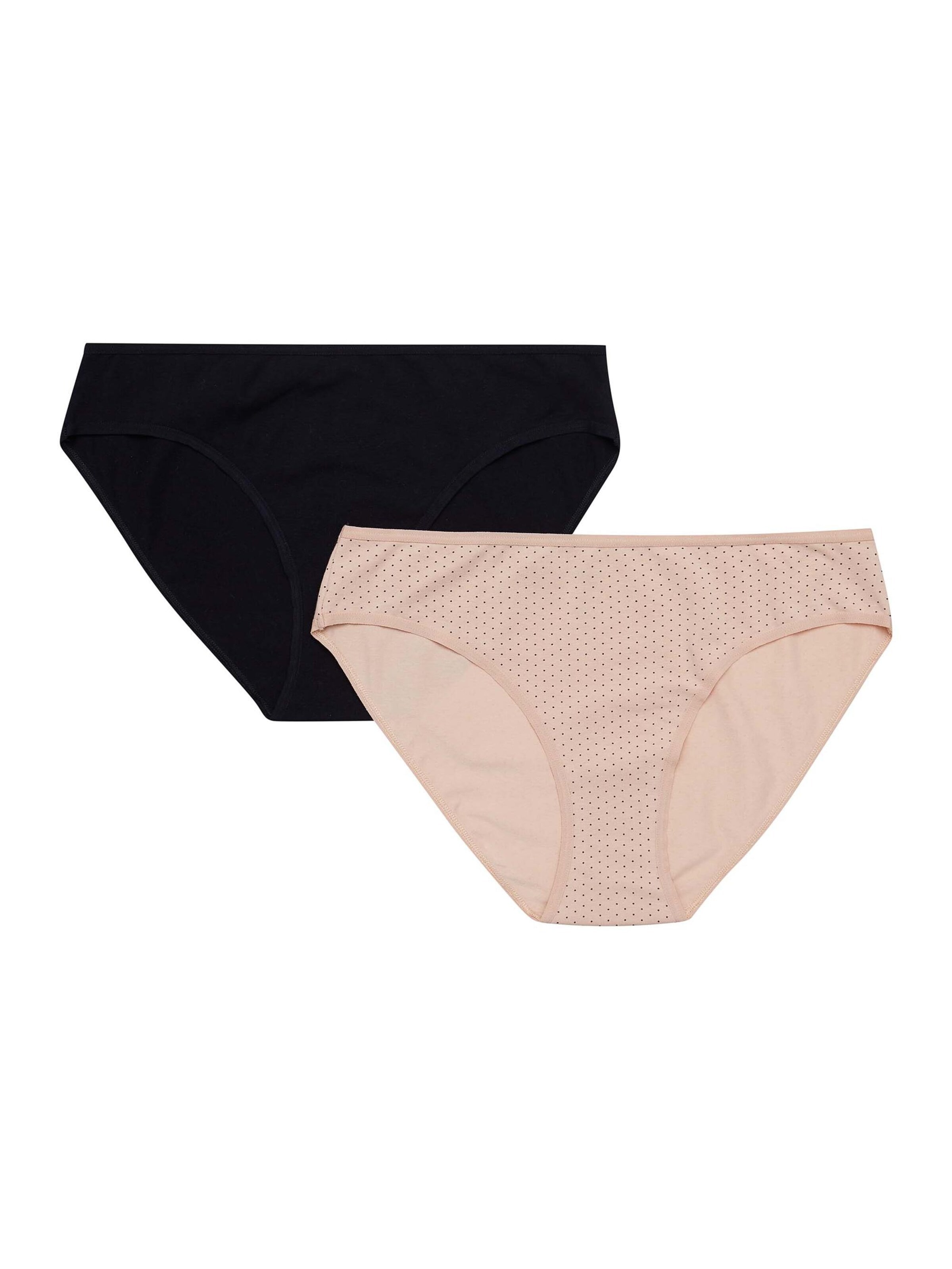 ESOTIQ - Panti 'Slip Mia Mia im 2er Pack, Baumwoll Jersey, modisches Muster M' en Mezcla de colores: frente