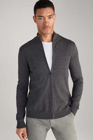 Vestes en maille 'Davis' JOOP! en gris : devant