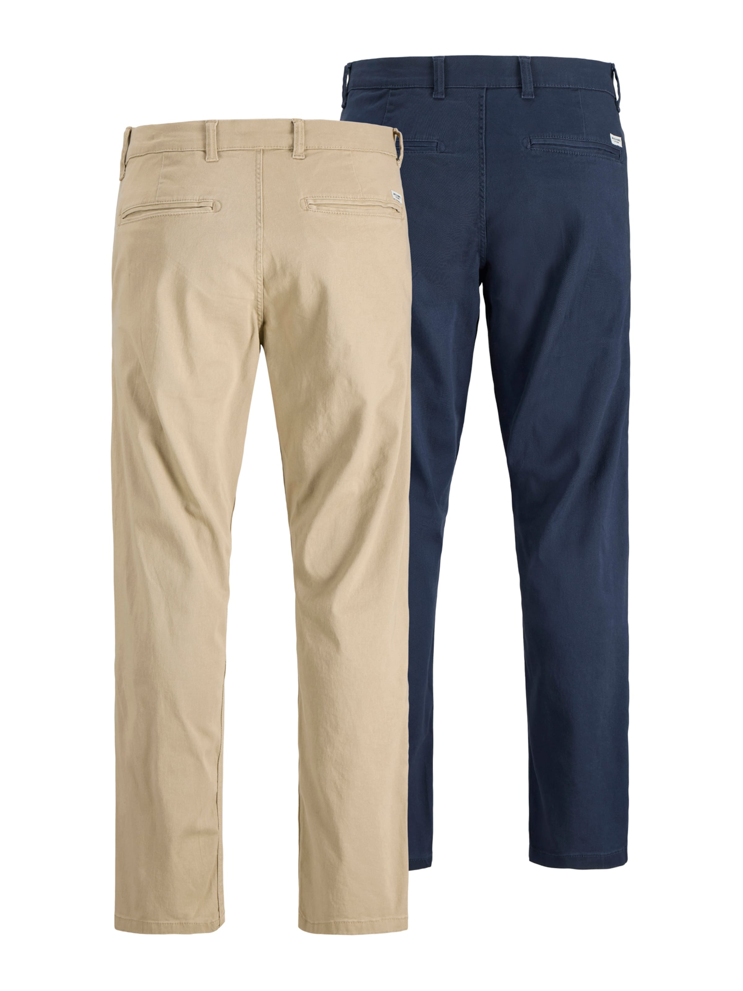 JACK & JONES Обычный Брюки-чинос 'JPSTKANE DAVE' в Бежевый