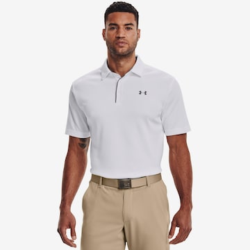 UNDER ARMOUR Performance Shirt in White: front