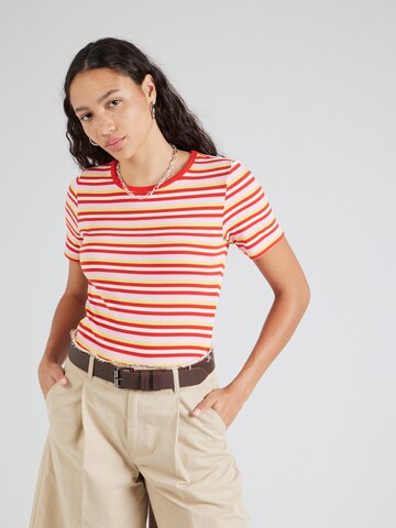 PIECES T-Shirt 'PCJAYJAY' in Rot