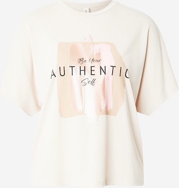 smėlio ONLY Marškinėliai 'ONLFREE': priekis