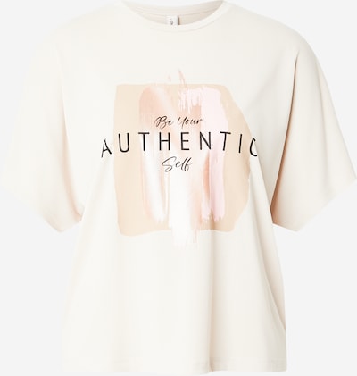 Marškinėliai 'ONLFREE' iš ONLY, spalva – kūno spalva / rusvai pilka / juoda, Prekių apžvalga