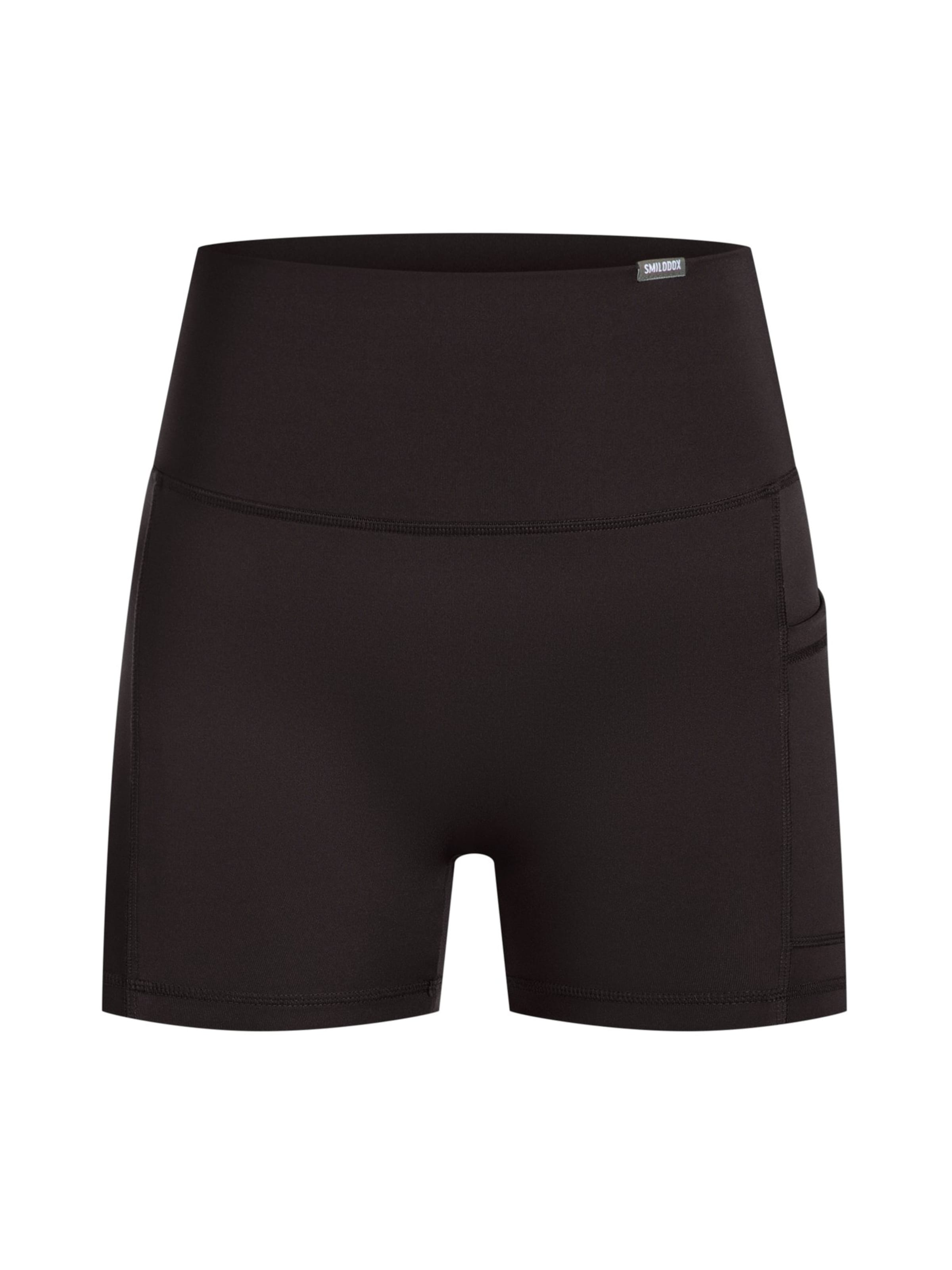 Coupe slim Leggings 'Lissa' Smilodox en marron : devant