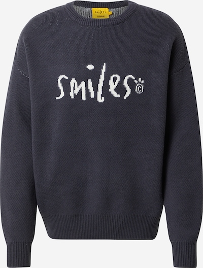 Smiles Pull-over 'Henrik' en marine, Vue avec produit