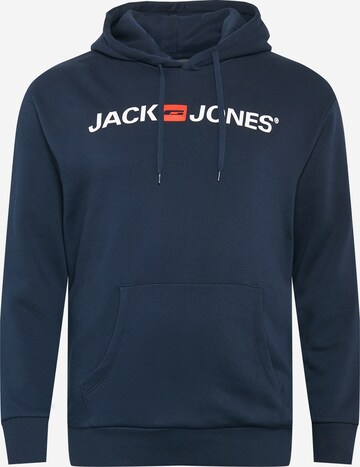 Jack & Jones Plus Sweatshirt 'Corp Old' in Blue: front