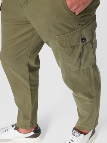 SELECTED HOMMEregular Cargo hlače 'Wick' - zelena boja