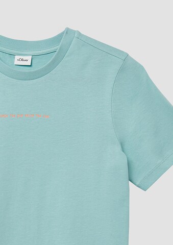 s.Oliver T-Shirt in Blau
