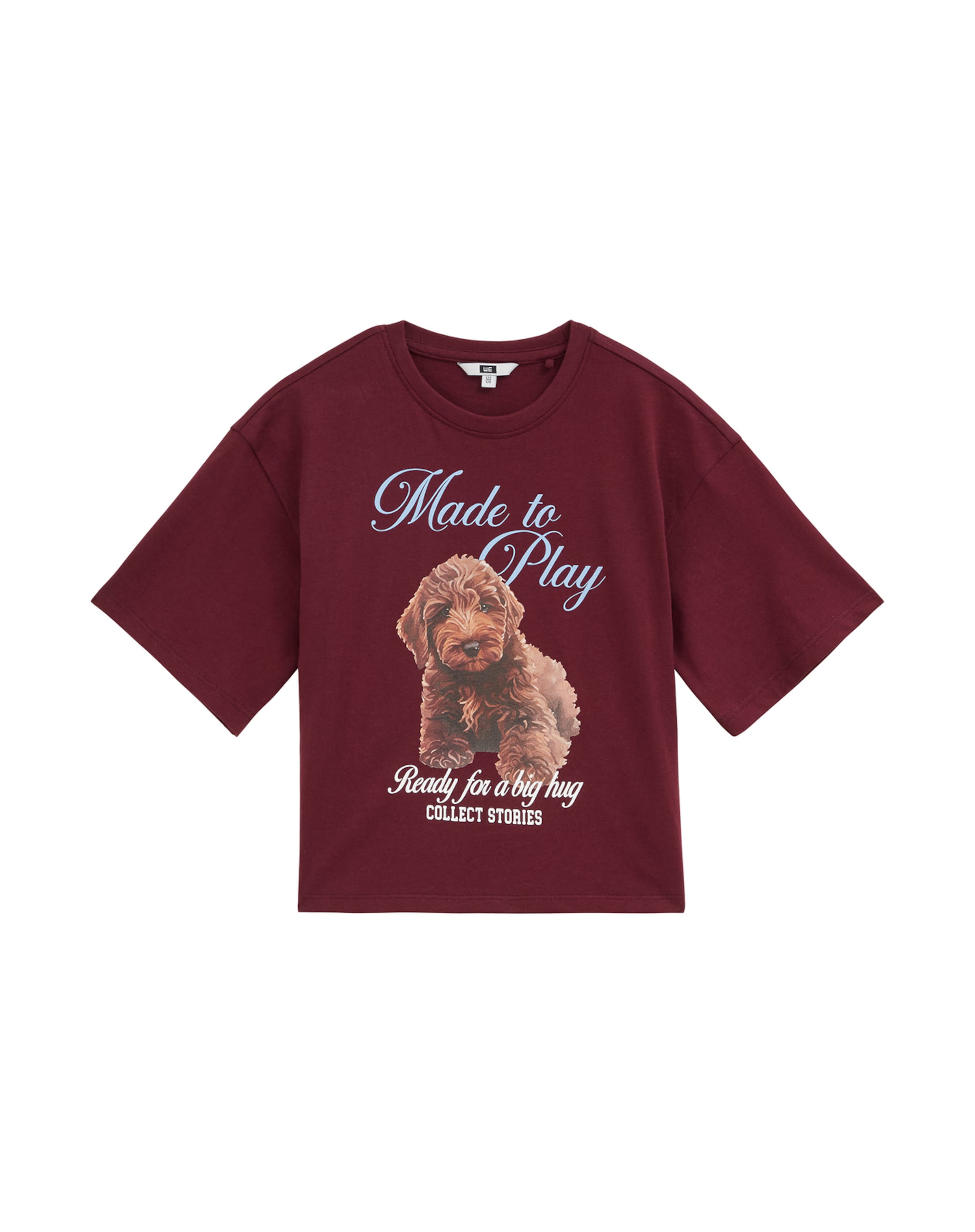 WE Fashion - Camiseta en rojo: frente
